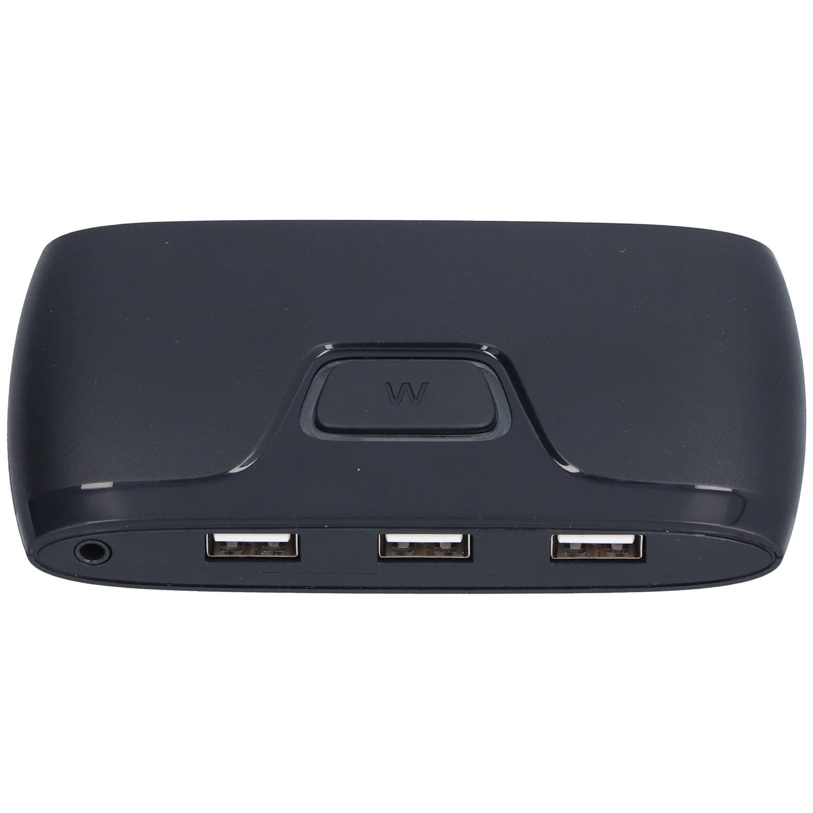 KVM-переключатель HighDefinition Мультимедийный интерфейс 2in1out 4K USB Клавиатура Мышь Разветвитель Адаптер black Honor Electronics