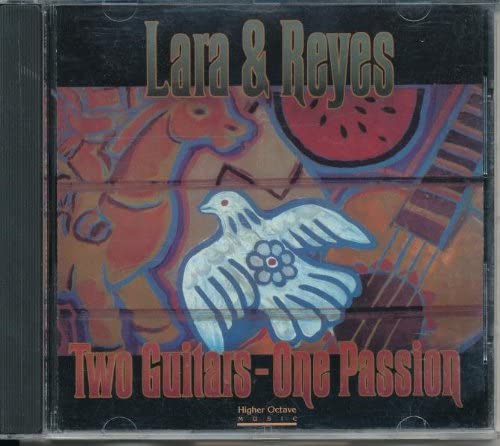 CD LARA & REYES - Two Guitars HOMCD7082 Higher Octave M 1996 США Джаз Б/У RecordCityJP