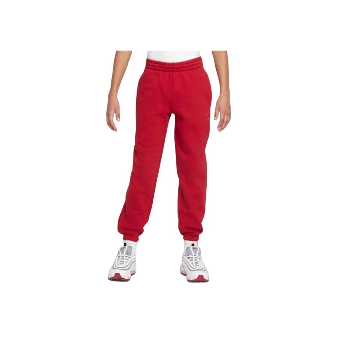 Nike Knit Sports Pants Air Fashionable And Versatile Kids Bottoms Red FD3216-687 XL brown