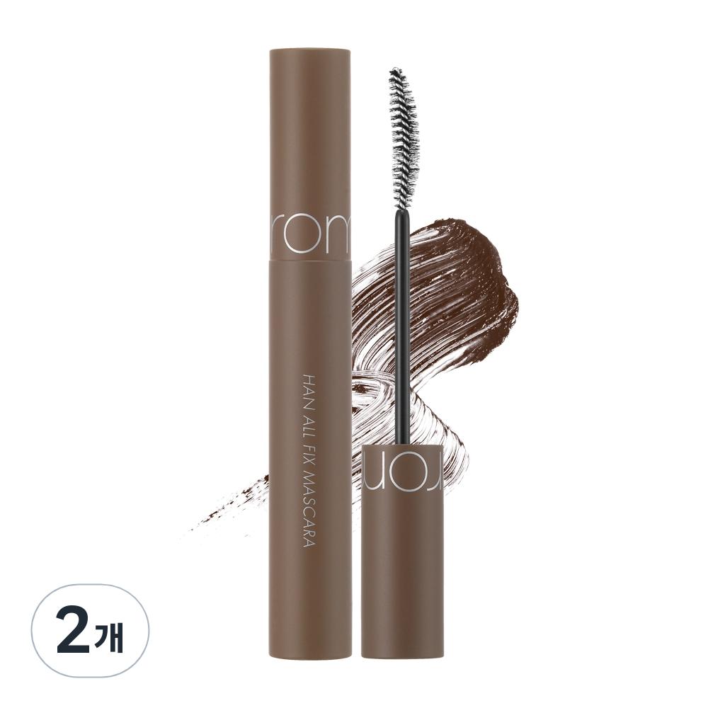 Тушь для ресниц Rom&Han All Fix, L03 Long Hazel, 2 шт. brown BeautyGlam
