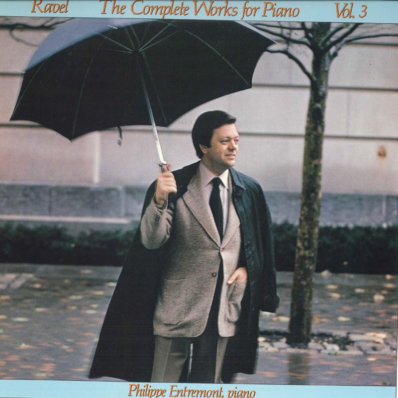 LP Record PHILIPPE ENTREMONT - Ravel Piano Complete Works Vol.3 13AC1058 CBS SONY 1974 Japan Classical Used gray RecordCityJP