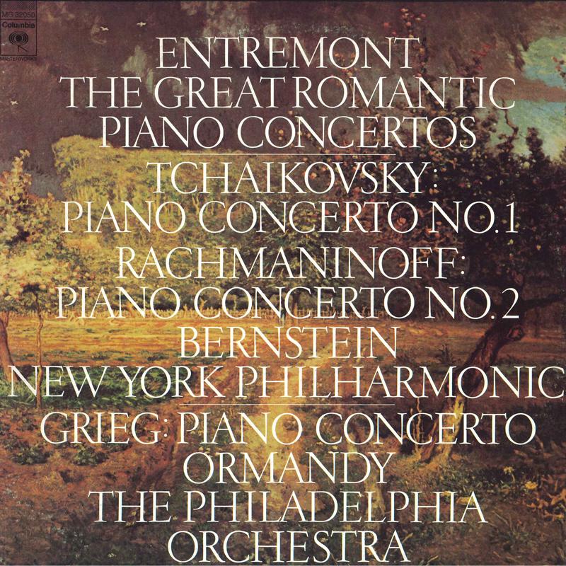 LP Record ENTREMONT - Great Romantic Piano Concertos MG32050 Columbia Master 1973 Japan Classical Used brown RecordCityJP