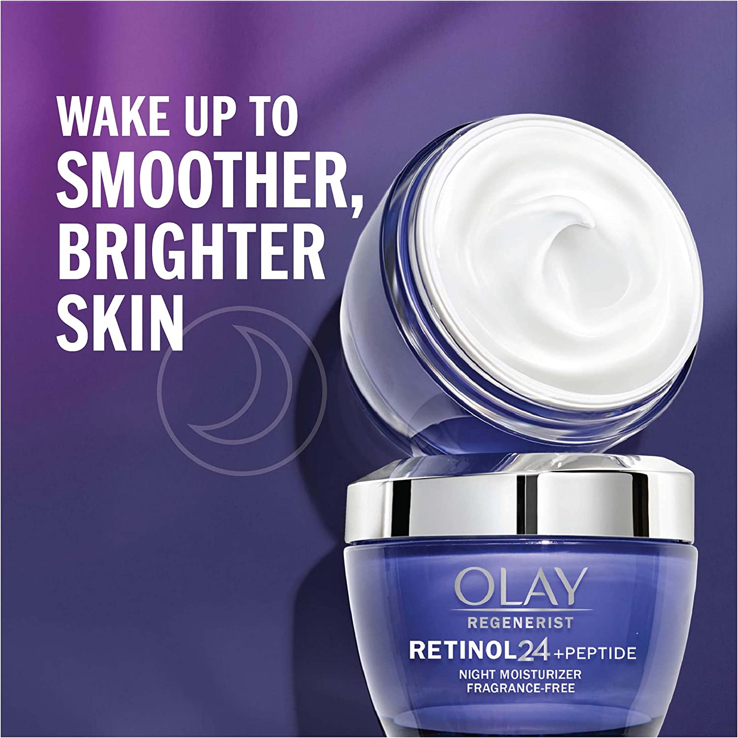 Olay Regenerist Retinol Moisturizer, Ночной крем для лица с ретинолом 24, 1,7 унции blue