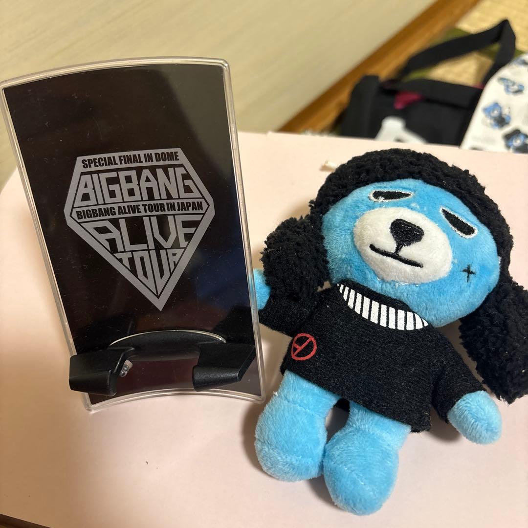 [Б/У] Мягкая игрушка BIGBANG ALIVE TOUR gray NO BRAND