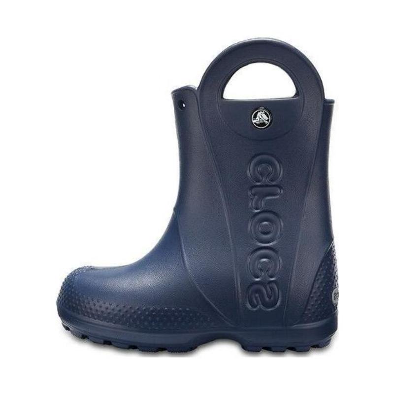 Удобные детские ботинки Crocs Темно-синие Детская модель 30-31 темно-синий