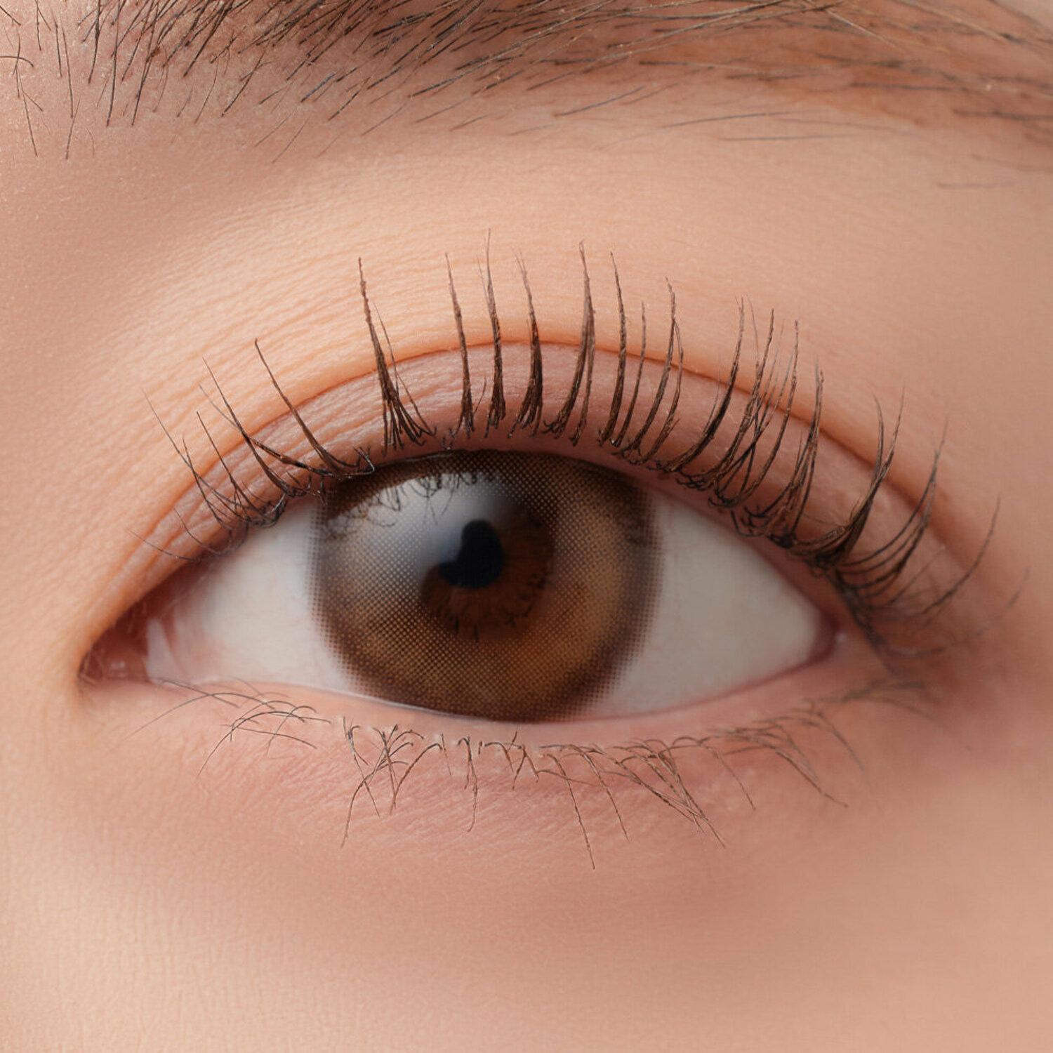 грязь. Тушь для ресниц Inspire Skinny Curling / Multi Fixer Curling #02 Brown beige mude.