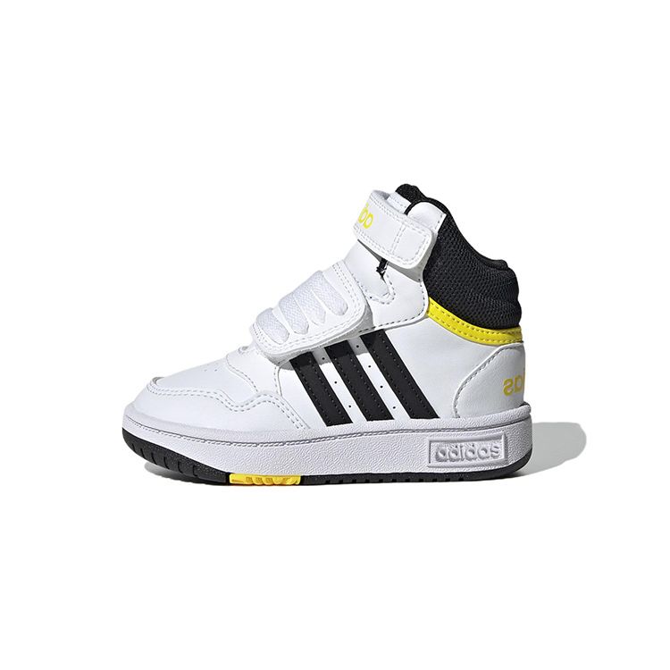 Adidas Neo Hoops Mid Удобные Универсальные Полуботинки для Ходьбы Детская Обувь GZ1933 25 white