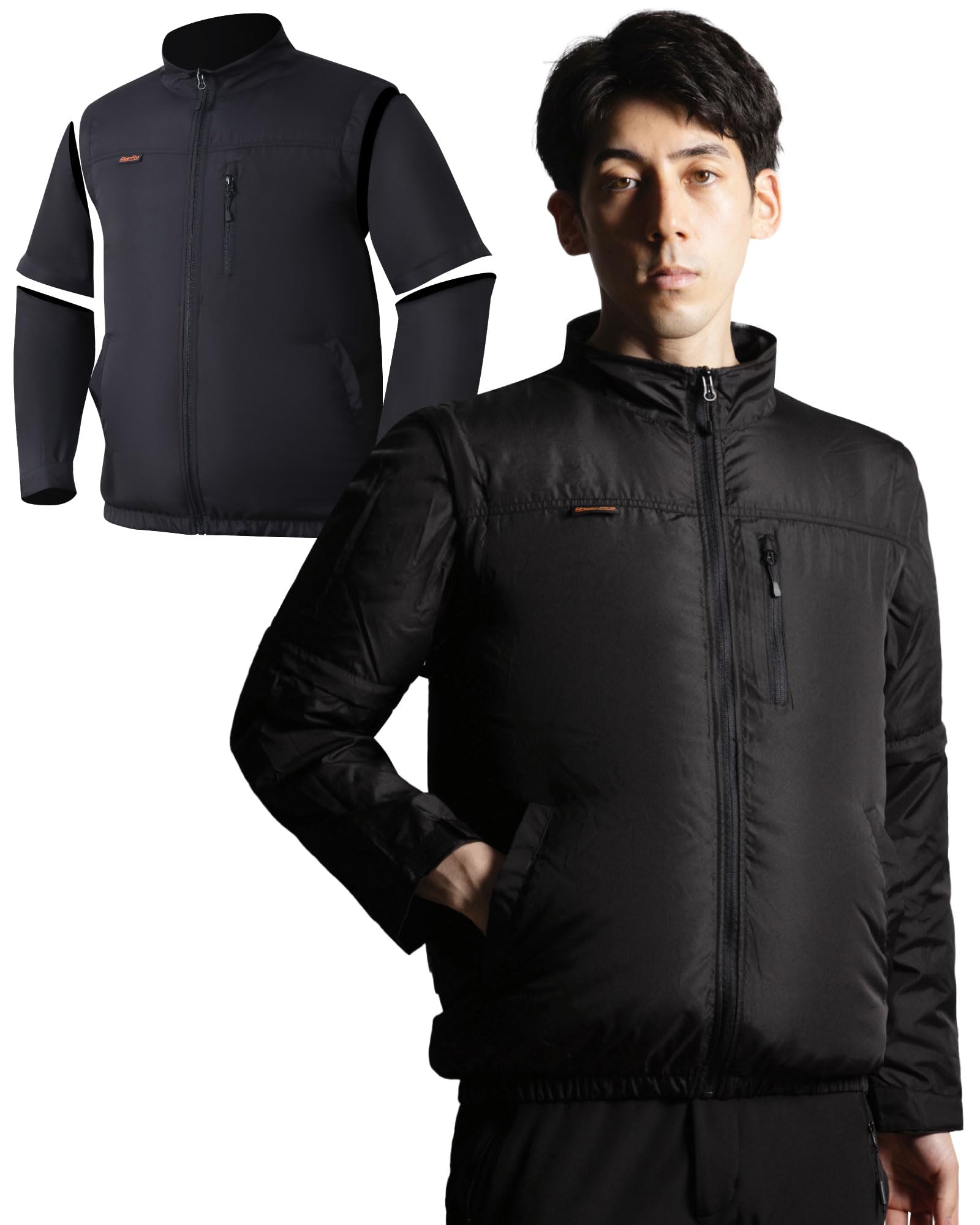Duerfusa Кондиционер Длинный 3-в-1, Рукав, Черный/M black Nihon Apparel