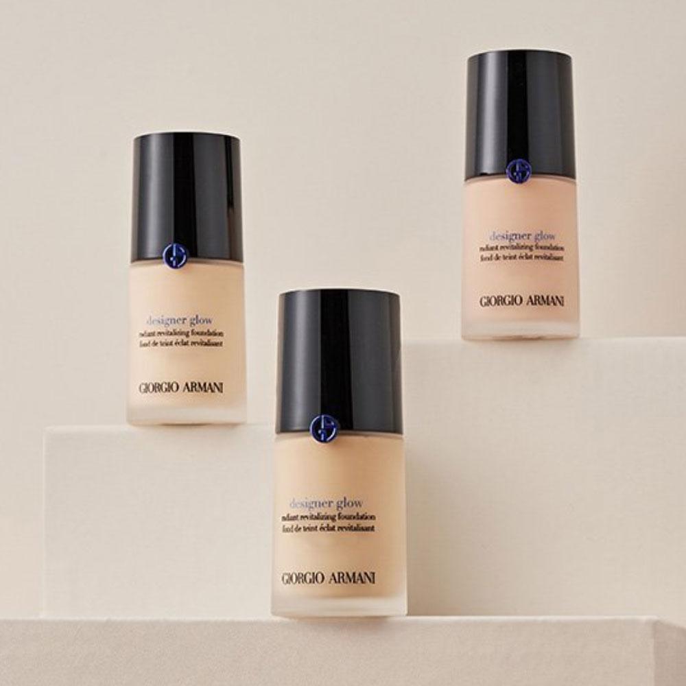 [Armani Beauty] Тональный крем Designer Glow 7 оттенков (Выберите 1) No. 4 beige BeautyGlam