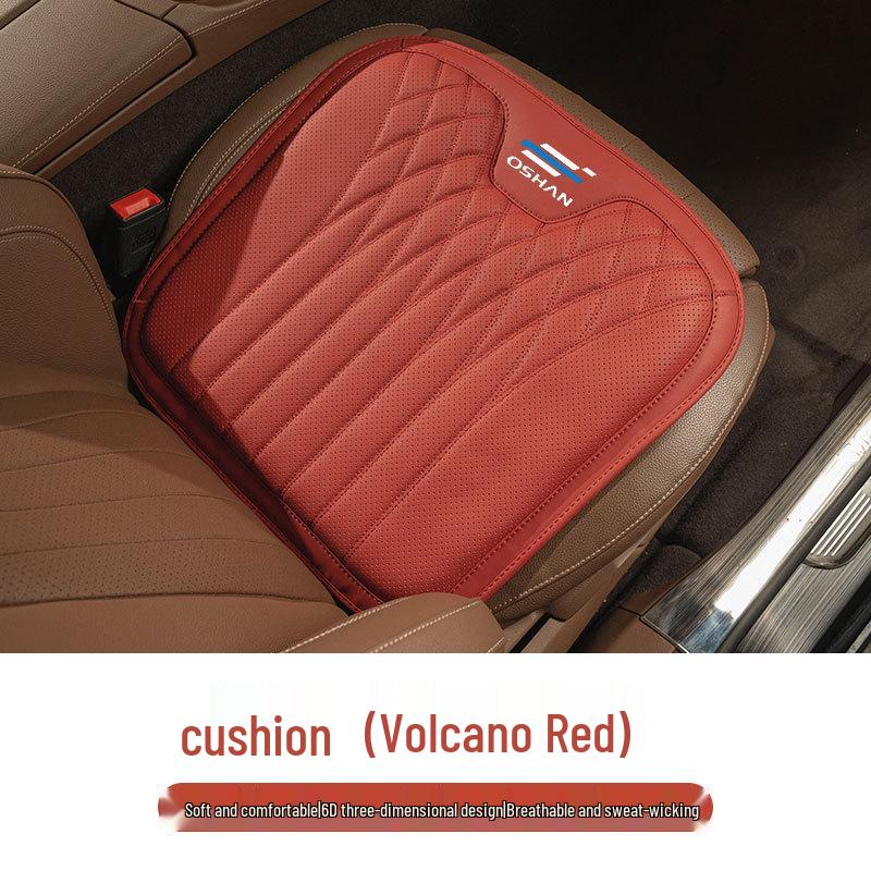 Car Seat Cushions & Lumbar Support for Changan Oushang: Fits Z6, X5, X7PLUS, Keshang Pro - All-Season Comfort Oshan Logo brown GearUp AutoMoto