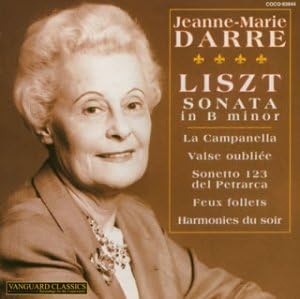 CD JEANNE-MARIE DARLET; LISZT - Liszt: Piano Sonata  COCQ83844 Japan ObiClassical Used RecordCityJP