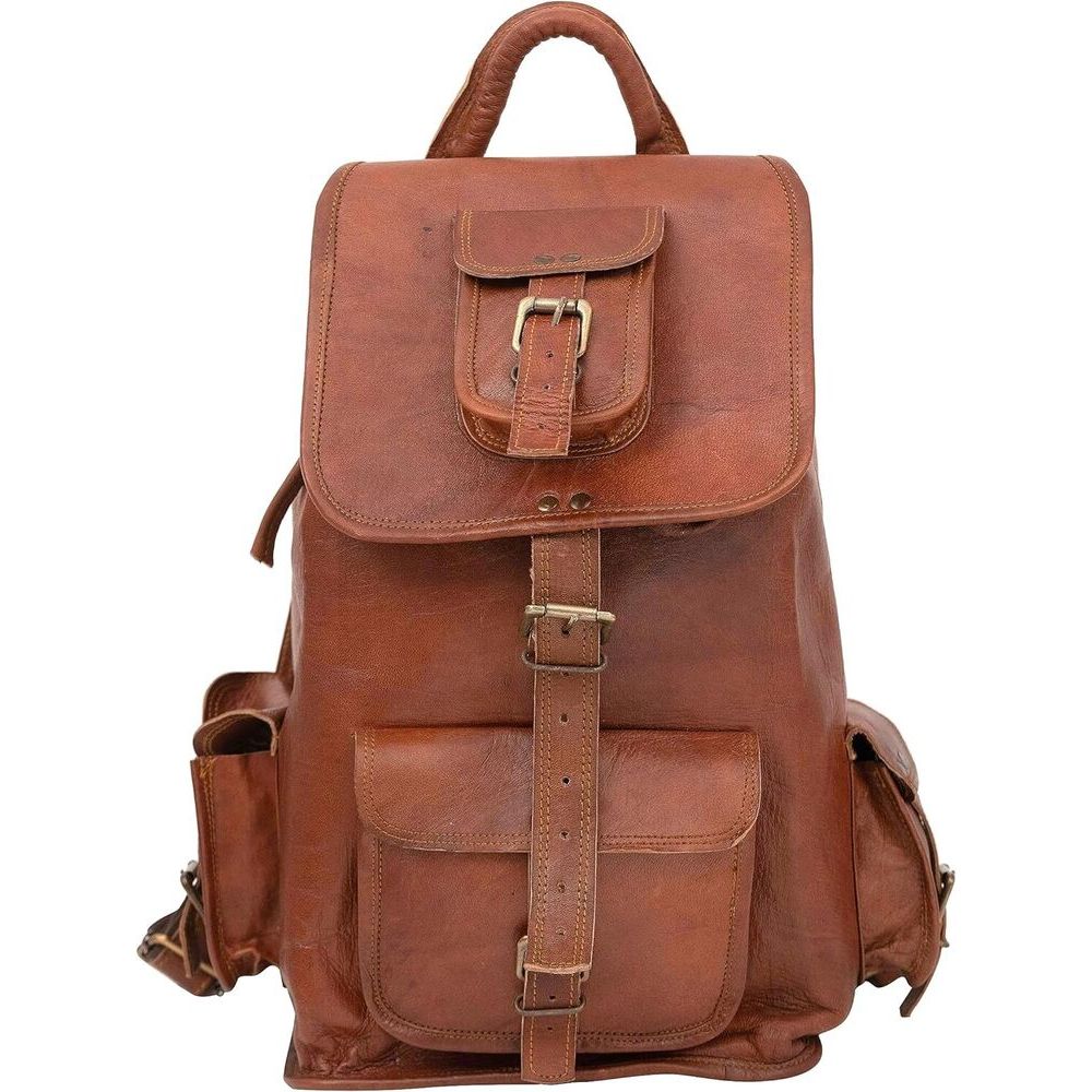 НОВЫЙ рюкзак Berliner унисекс Stylebook Hobo для ноутбука, сумка из козьей кожи 16 x 10 x 8 in коричневый NAVYA Genuine leather Bags