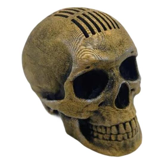 Держатель для медиатора Mohawk Skull, акустическая фолк-гитара, стойка для хранения медиатора, 21 медиатор золотистый Amusedly