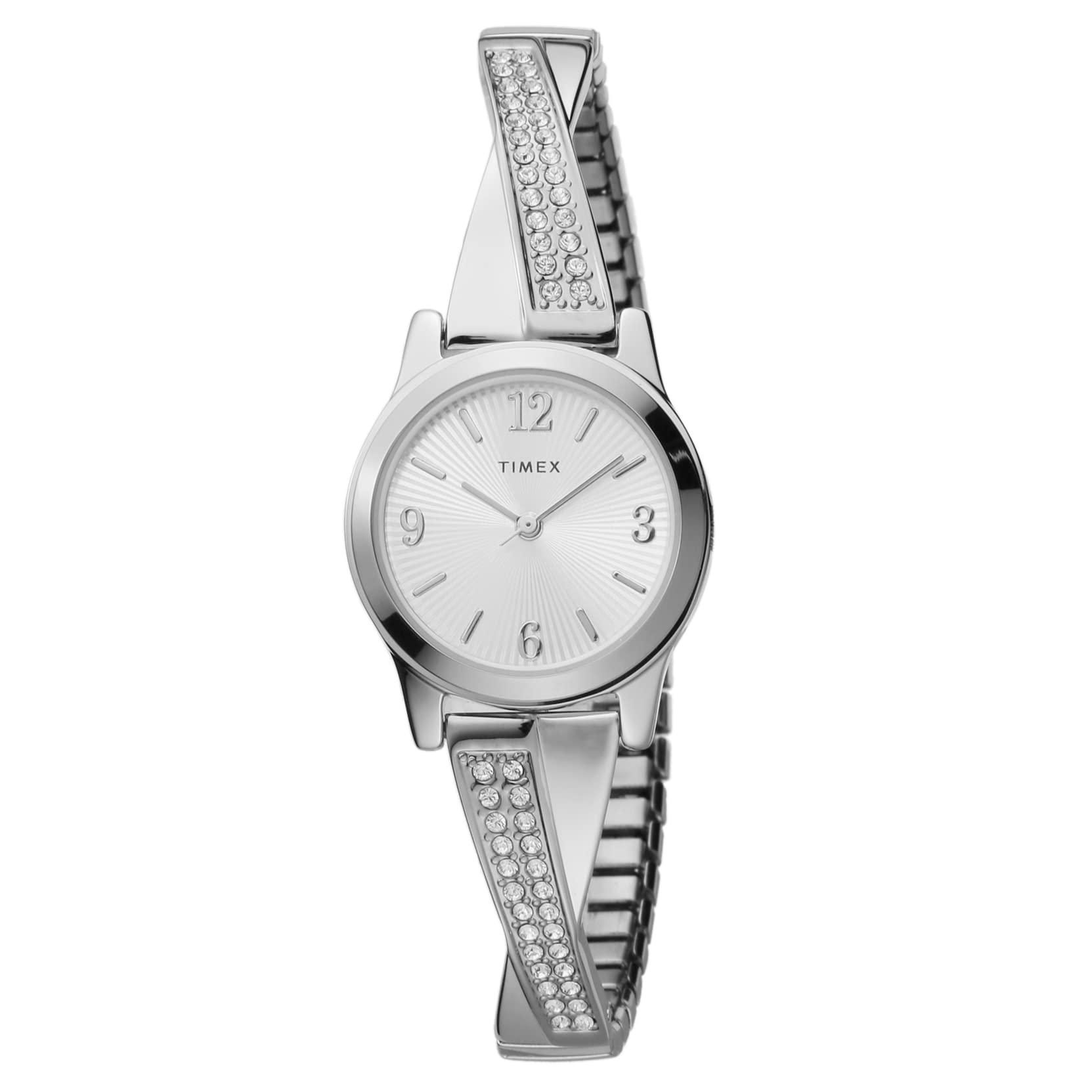 TIMEX WatchTW2V69600 Унисекс эластичный браслет серебристый [Товар] серебряный hurry hausen