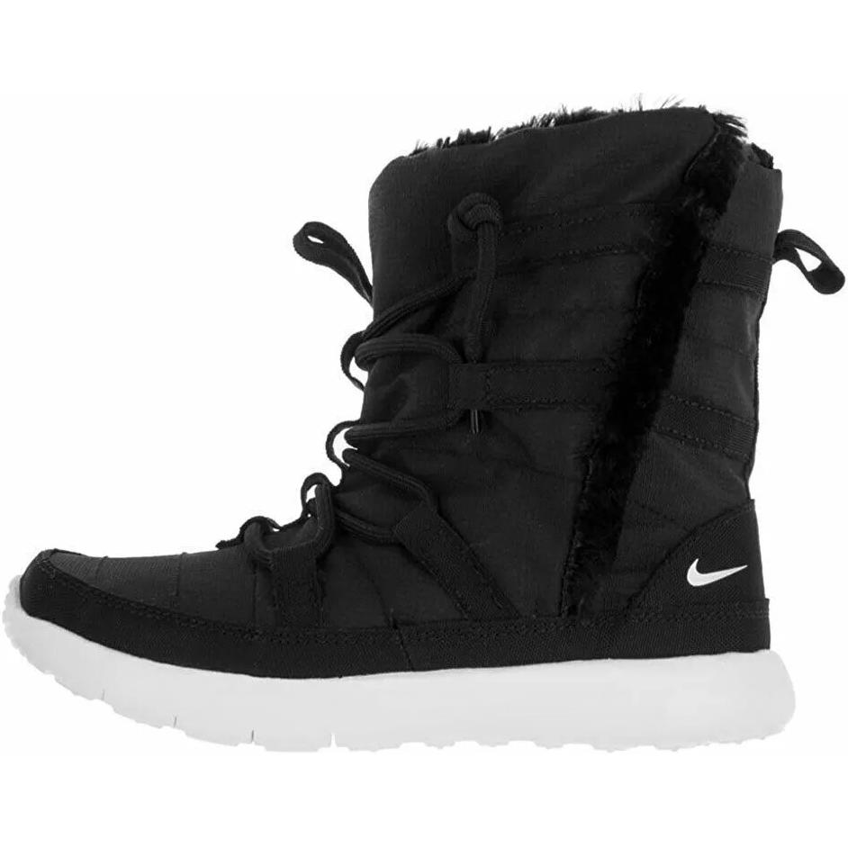 Nike Roshe One Удобные Универсальные Защита от ударов Износостойкие Высокие Ходячие Ботинки Детская Обувь Черные 807741-001 23.5 black