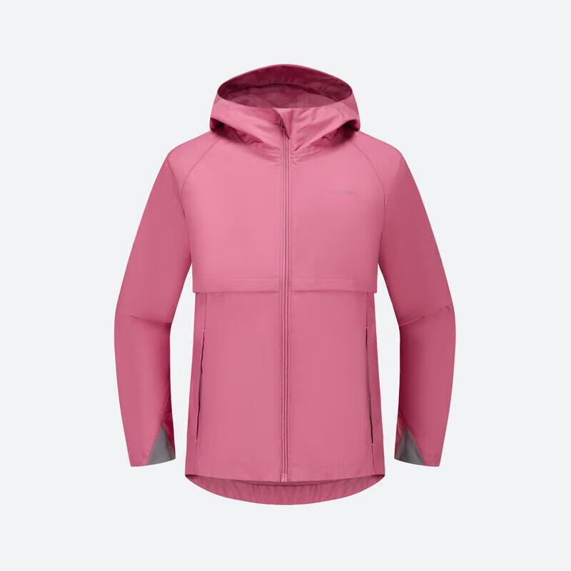 Водонепроницаемая ветрозащитная уличная куртка Decathlon для детей 165 pink JDST SELECTION