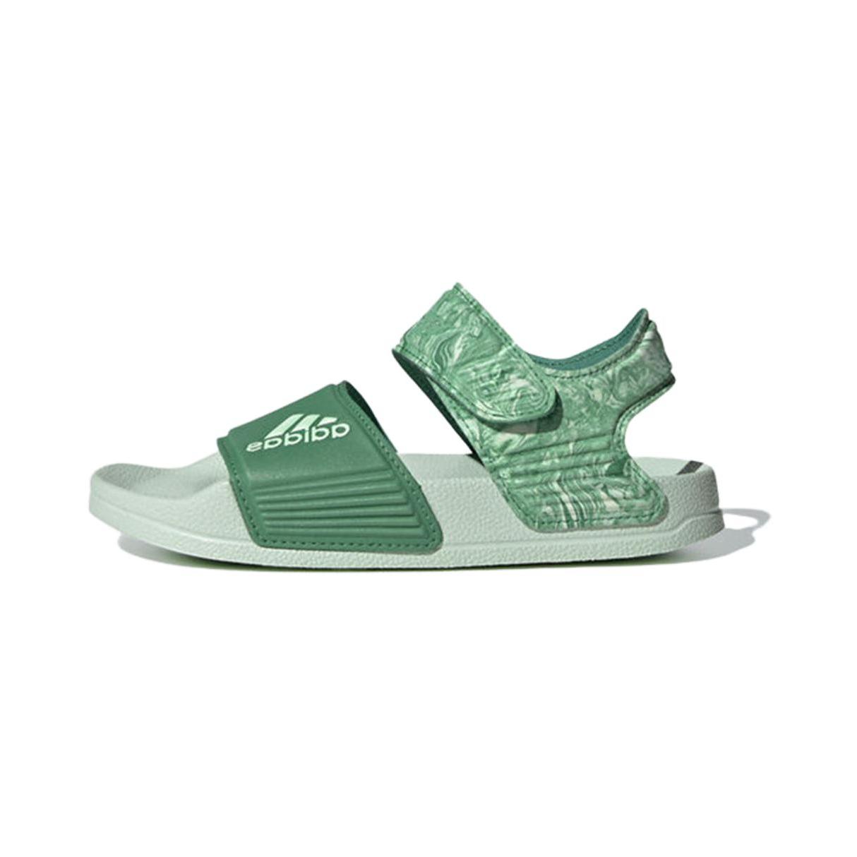 Adidas Adilette Удобные Универсальные Нескользящие Прочные Детские Сандалии Детские Сандалии Зеленые ID2625 28 gray