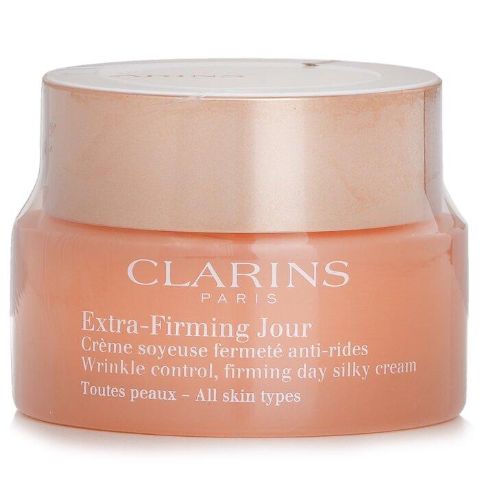 CLARINS Extra Firming Jour Крем для лица с кремнием против морщин и для упругости, дневной (для всех типов кожи) white
