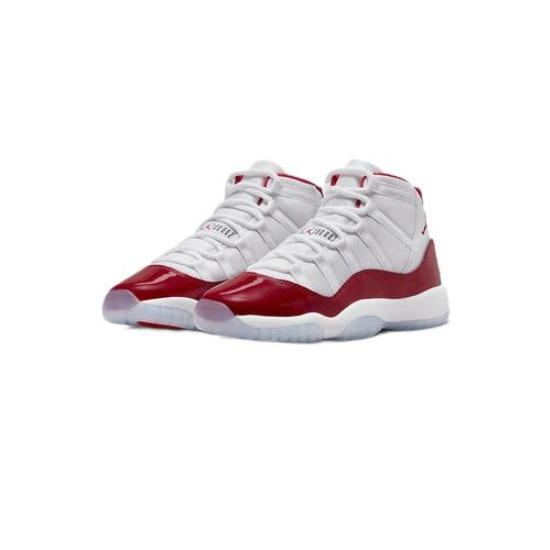 Air Jordan 11 Retro Cherry Jordan11 AJ11 Cherry Школьные GS 378038-116 EU 36 красный