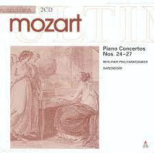 CD WOLFGANG AMADEUS MOZART - BERLINER  - Piano Concertos Nos. 24-27 3984210372 Teldec Classics 1991 Germany Classical Used RecordCityJP