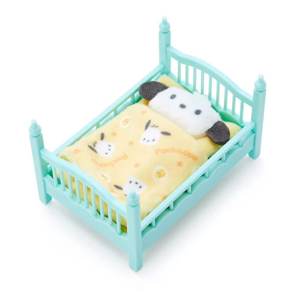 Sanrio Миниатюра Миниатюра x 6 x 6 410730 Кровать, Почакко, Коллекция, Персонаж, 9,5 см, beige