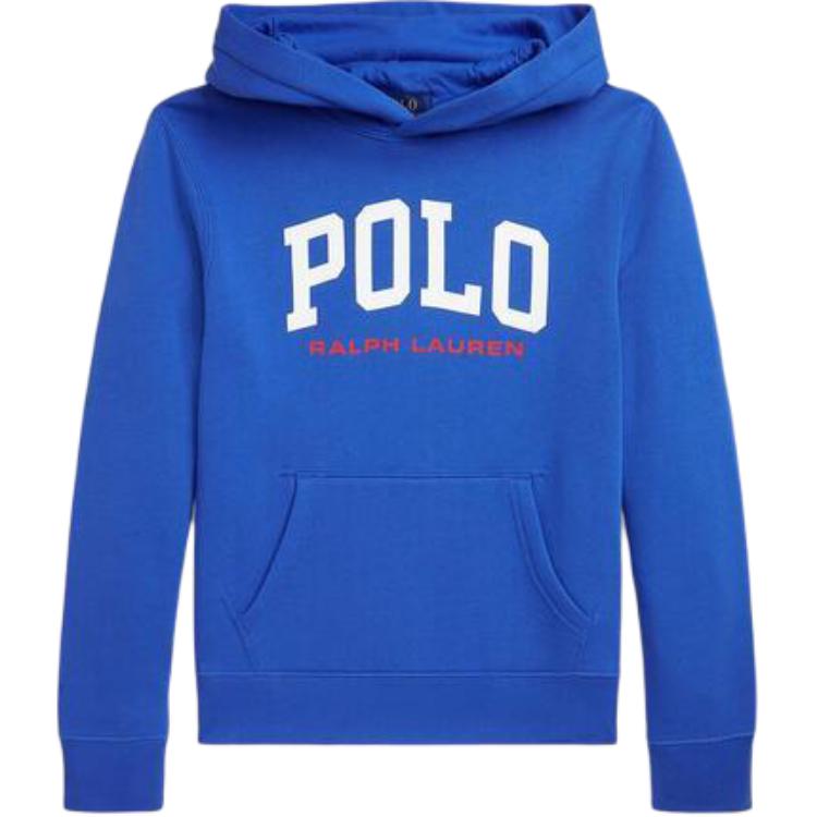 Polo Ralph Lauren Hoodie Kids Letter Pullover Long Sleeve Kids Hoodies Blue CWPOKNIY8021328400 L blue