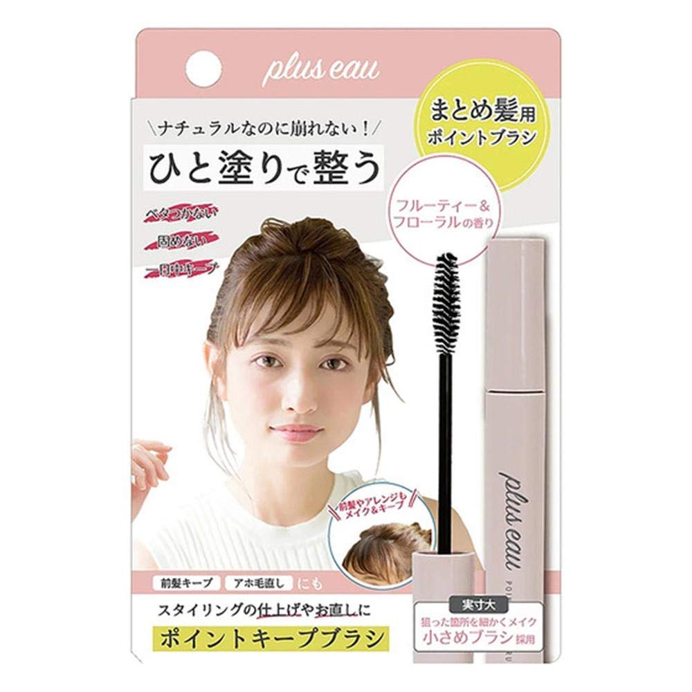 Plus Eau Point Keep Mascara Идеально для фиксации выбившихся волосков и поддержания челки в форме, Фруктово-цветочный 10 мл Кисточка, Стайлинг, Волосы, Место, и Аромат, Розовый, розовый DOKI DOKI MARKET form NIPPON