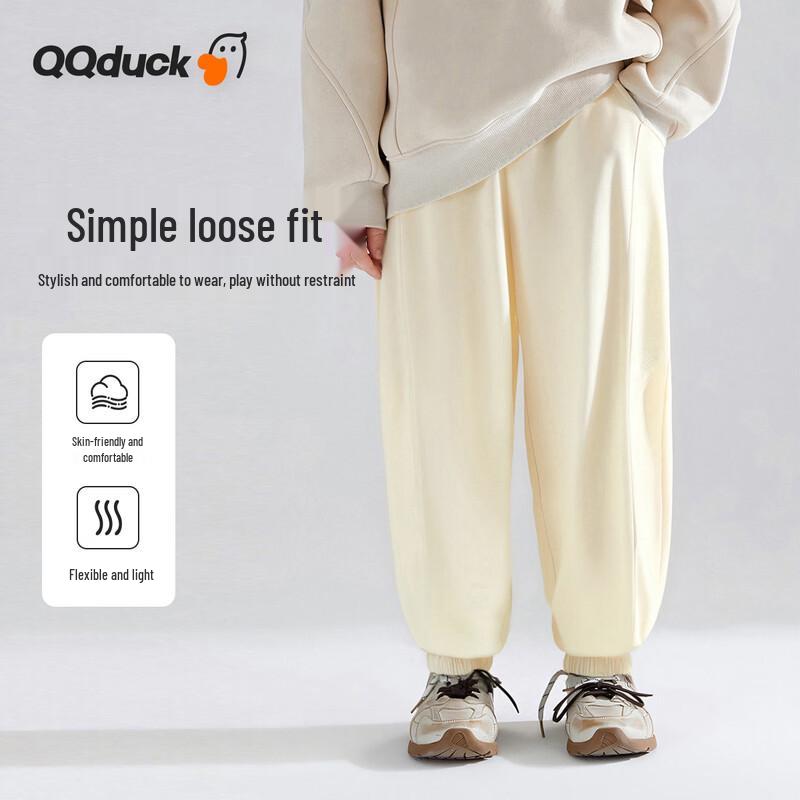 QQ DUCK Свободные штаны-джоггеры для мальчиков 160 beige JDST online