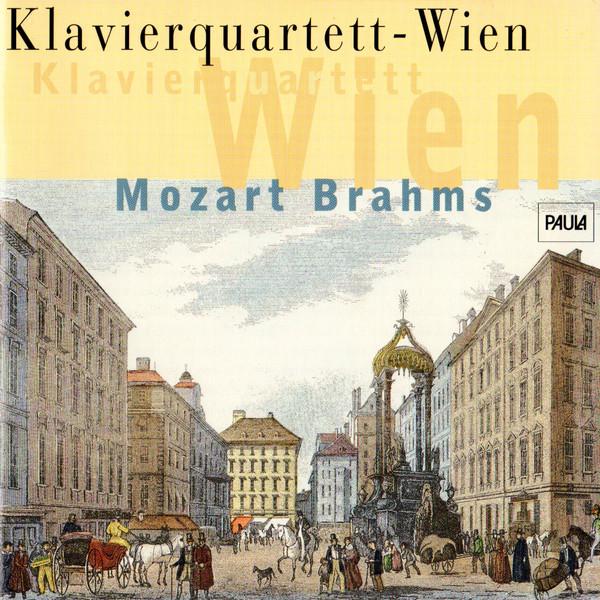 CD МОЦАРТ/БРАМС - Фортепианный квартет.1 / 1: Vienna Pianoqu PACD108 Paula 1998 Дания Классика Б/У white RecordCityJP