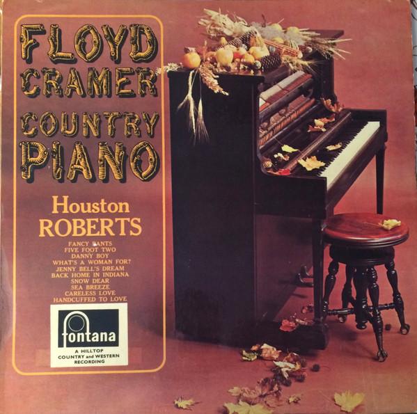 LP Пластинка FLOYD CRAMER, HOUSTON ROBERTS - Кантри Пианино FJL308 Fontana 1966 Великобритания Фолк Б/У brown RecordCityJP