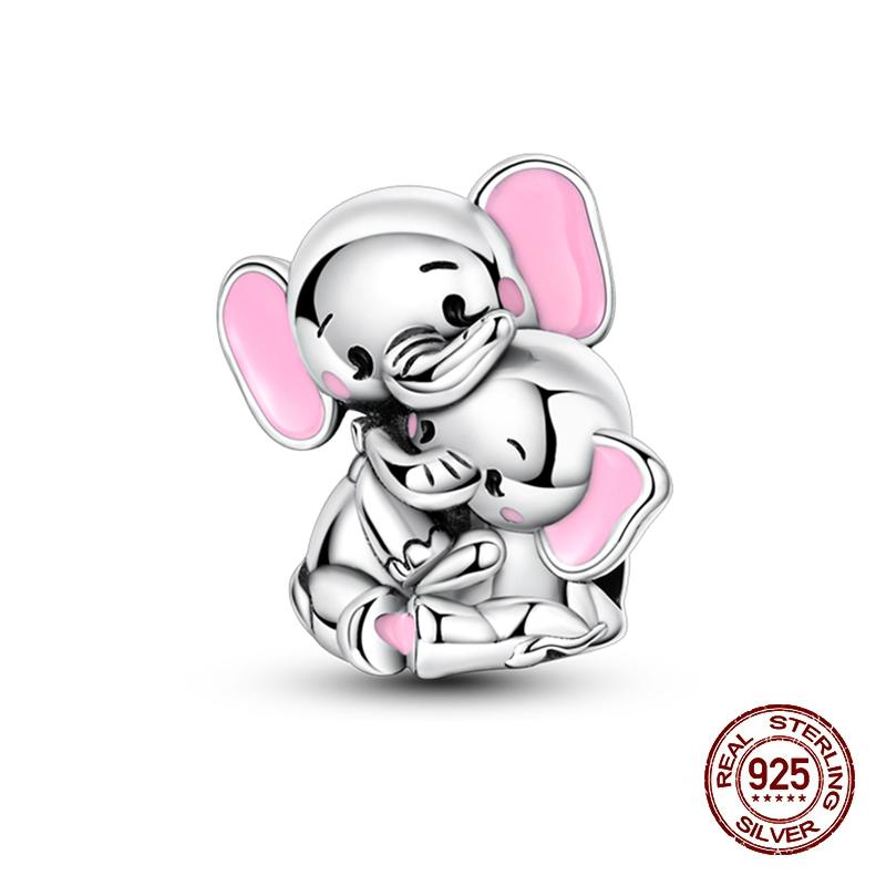 100% Медь Кофе Кот Кролик Медведь Пингвин Шармы Бусина Подходит Pandachoriginal Браслеты Сделай Сам День Рождения Ювелирное Изделие Подарок white Annier