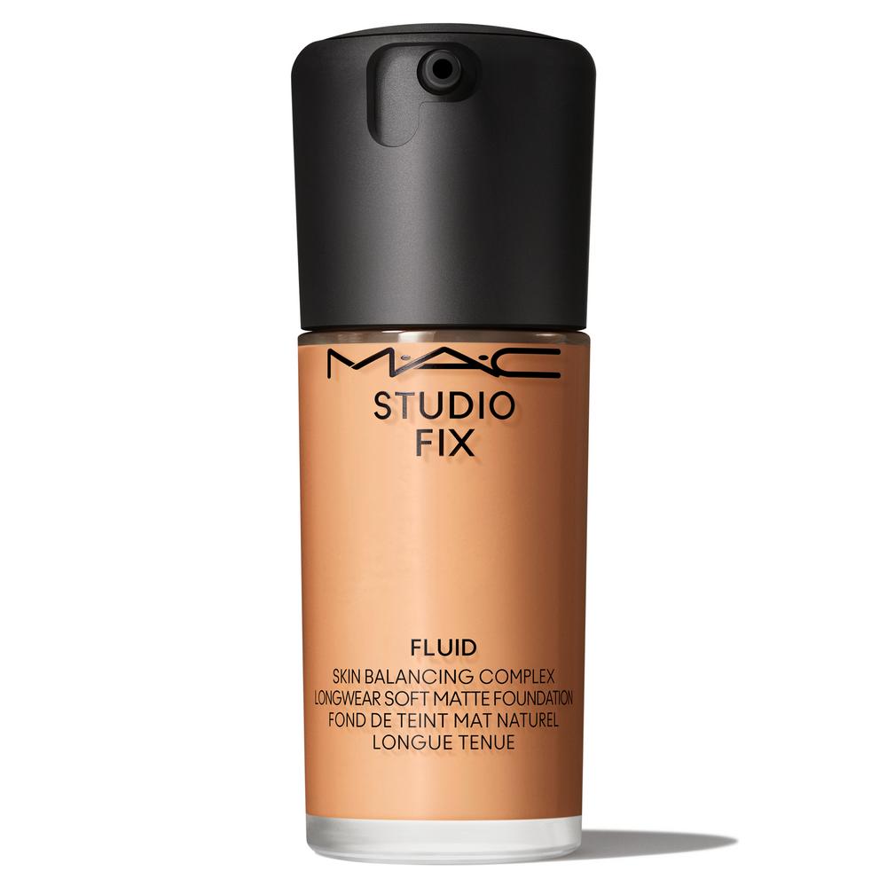 Тональный крем Mac Studio Fix Fluid Skin Balancing Complex Longwear Soft Matte SPF 25 PA++, NC35, 1 шт., 30 мл beige BeautyGlam