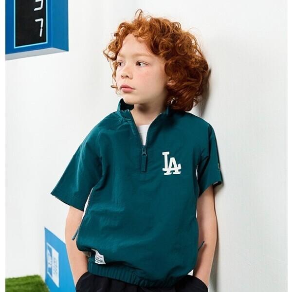 Куртка-анорак New Era Mlb La Dodgers, темно-бирюзовая 14310297 130 (7-8 years old) brown Premium sneakers & streetwear