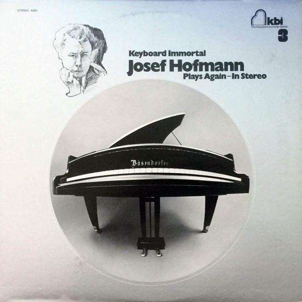 LP Record JOSEF HOFMANN - Keyboard Immortal Josef Hofmann Pla A003 The Keyboard Im US Classical Used white RecordCityJP