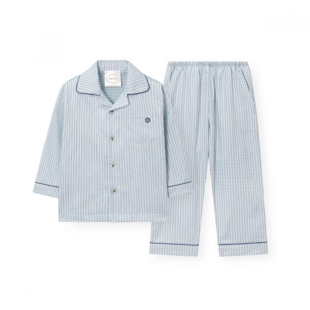 Orcite Kids Long Sleeve Pajama Set H011 Himmel 60 white