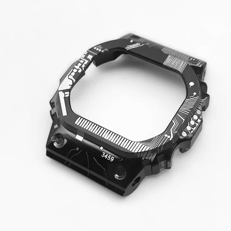 Нержавеющая сталь Точность Для Casio GMW-B5000/DW5600 модификация печатной платы аксессуары, маленький квадратный корпус GWM5610 браслет DW5600 gray WristAura