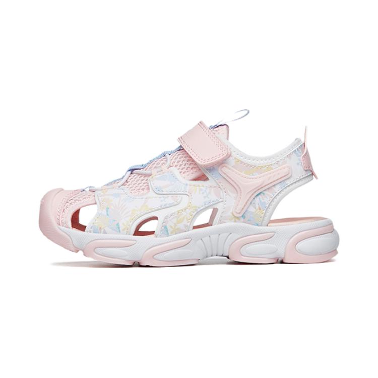 Anta Comfortable Non-Slip Durable Childrens Sandals Kids Sandals Pink 322229918-2 30 white