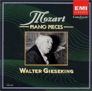 CD GIESEKING (WALTER); MOZART - Mozart: Piano Pieces  TOCE3151 Japan Classical Used RecordCityJP