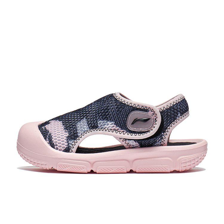 Li Ning Kids Sucai 2.0 Sports Lifestyle Series Color Block Breathable Sandals Детские сандалии YKKT014-2 29 gray Li-Ning
