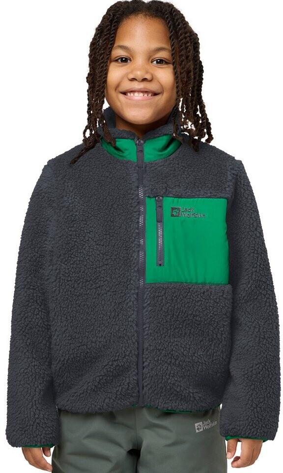 Куртка Jack Wolfskin Ice Curl Jacket Kids Fleecejacke Kinder miscellaneous phantom / green (1609162_6367) EU 116 Storr.pl