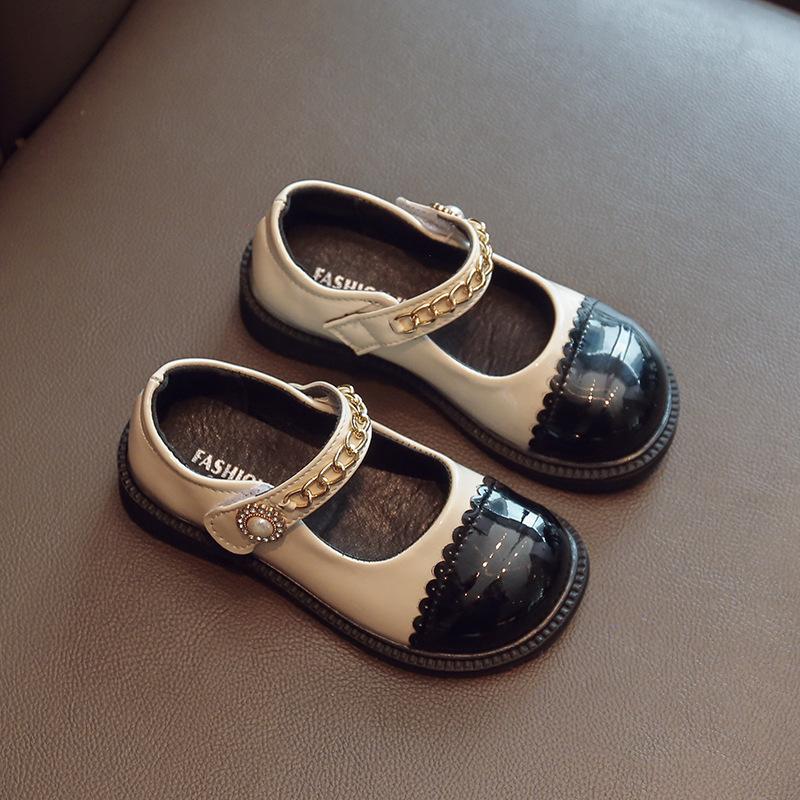 детская одинарная обувь принцесса обувь 26 black Gtime Shoes