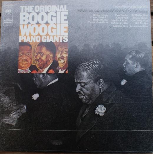 LP Пластинка VARIOUS - The Original Boogie Woogie Piano Gi KC32708 Columbia 1974 US Джаз Б/У gray RecordCityJP