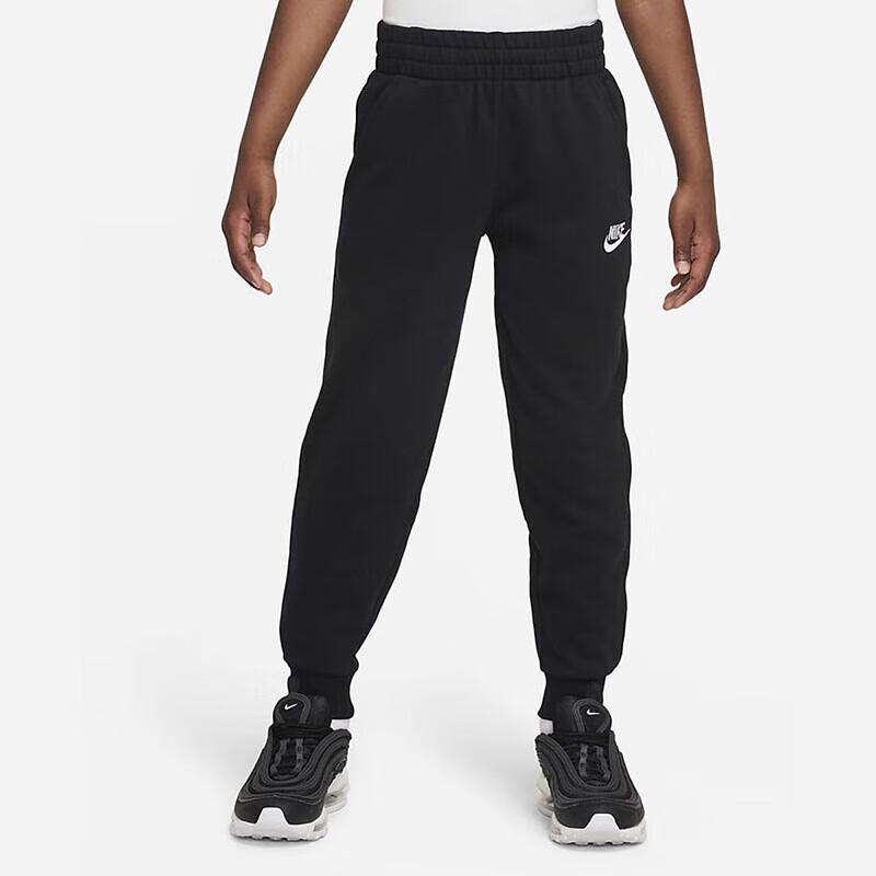 Детские джоггеры Nike Club Fleece S чёрный