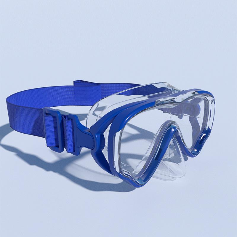 Новые маски для дайвинга с большой оправой Children s average size blue Binchi Keji Travel