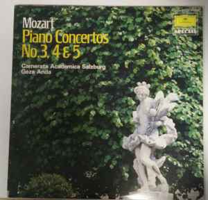 LP Record WOLFGANG AMADEUS MOZART  CAMERATA   Piano Concertos No.3 4  5 MGW5139 DEUTSCHE GRAMMO 1979 Japan Classical Used RecordCityJP