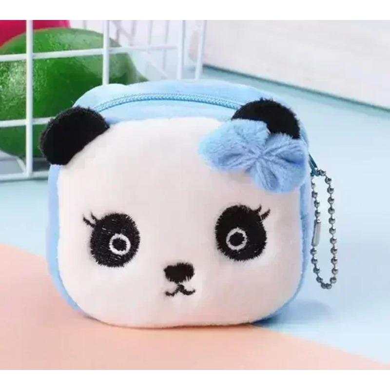 Кошелек для монет в форме животного, сумка для наушников, кошелек на молнии, женская сумка для монет, сумка для ключей Kawai, кошелек для денег, подарки gray NATAWA