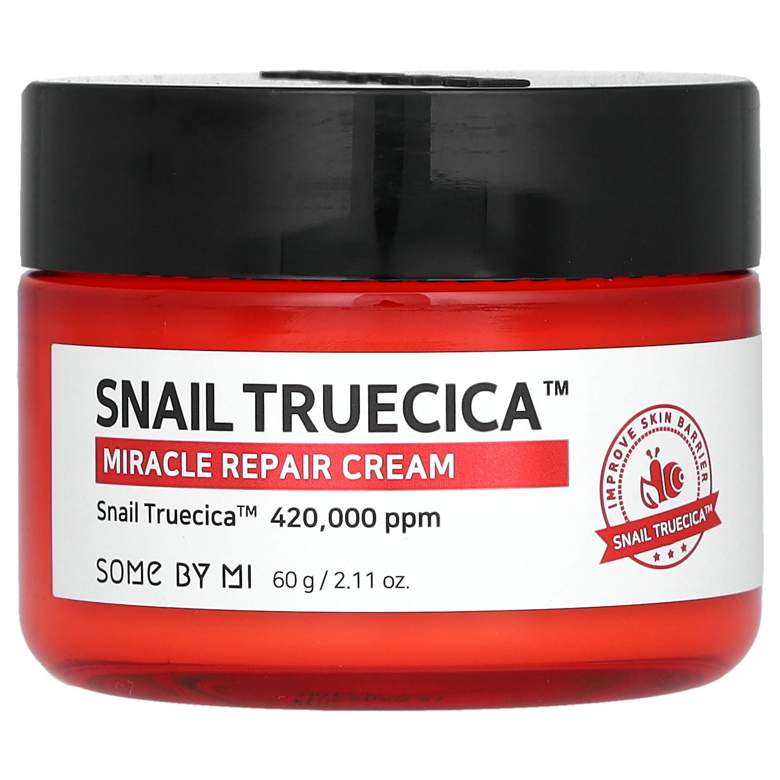 SOME BY MI, Крем для лица Snail Truecica Miracle Repair, 60 г (2,11 унции) red