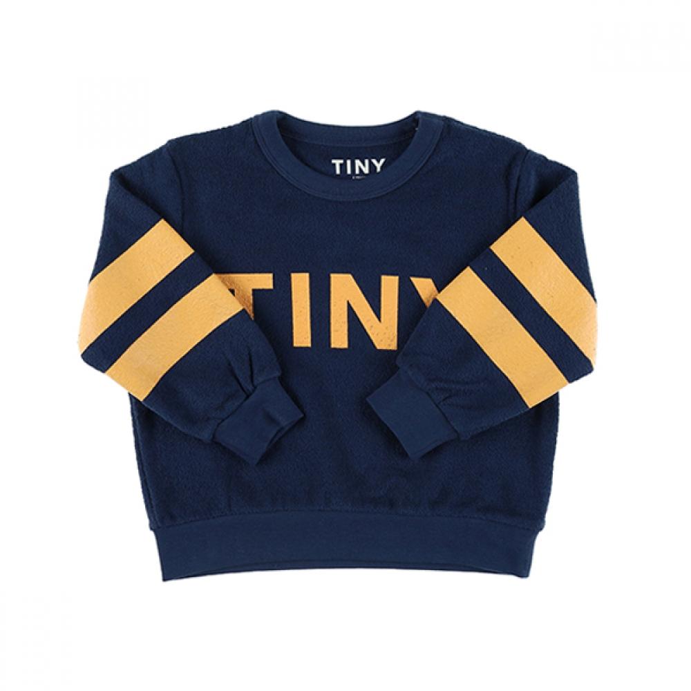 Tiny Cotton AW24 169 107 Полосатая толстовка с графическим логотипом Детская толстовка AW24-169 107 (4Y) beige TrendMecca Watches