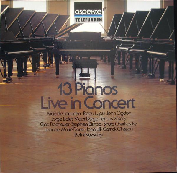 LP Record VARIOUS - 13 Pianos Live In Concert 642610AH Telefunken Germany Classical Used gray RecordCityJP
