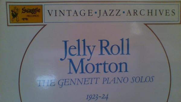 LP Record JELLY ROLL MORTON - The Gennett Piano Solos 1923-24 801 Swaggie Records 1981 Australia Jazz Used RecordCityJP